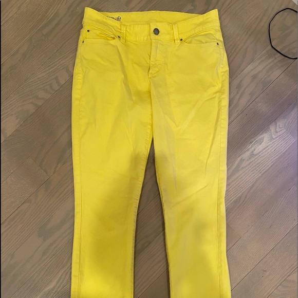 yellow jeans - Picture 2 of 3